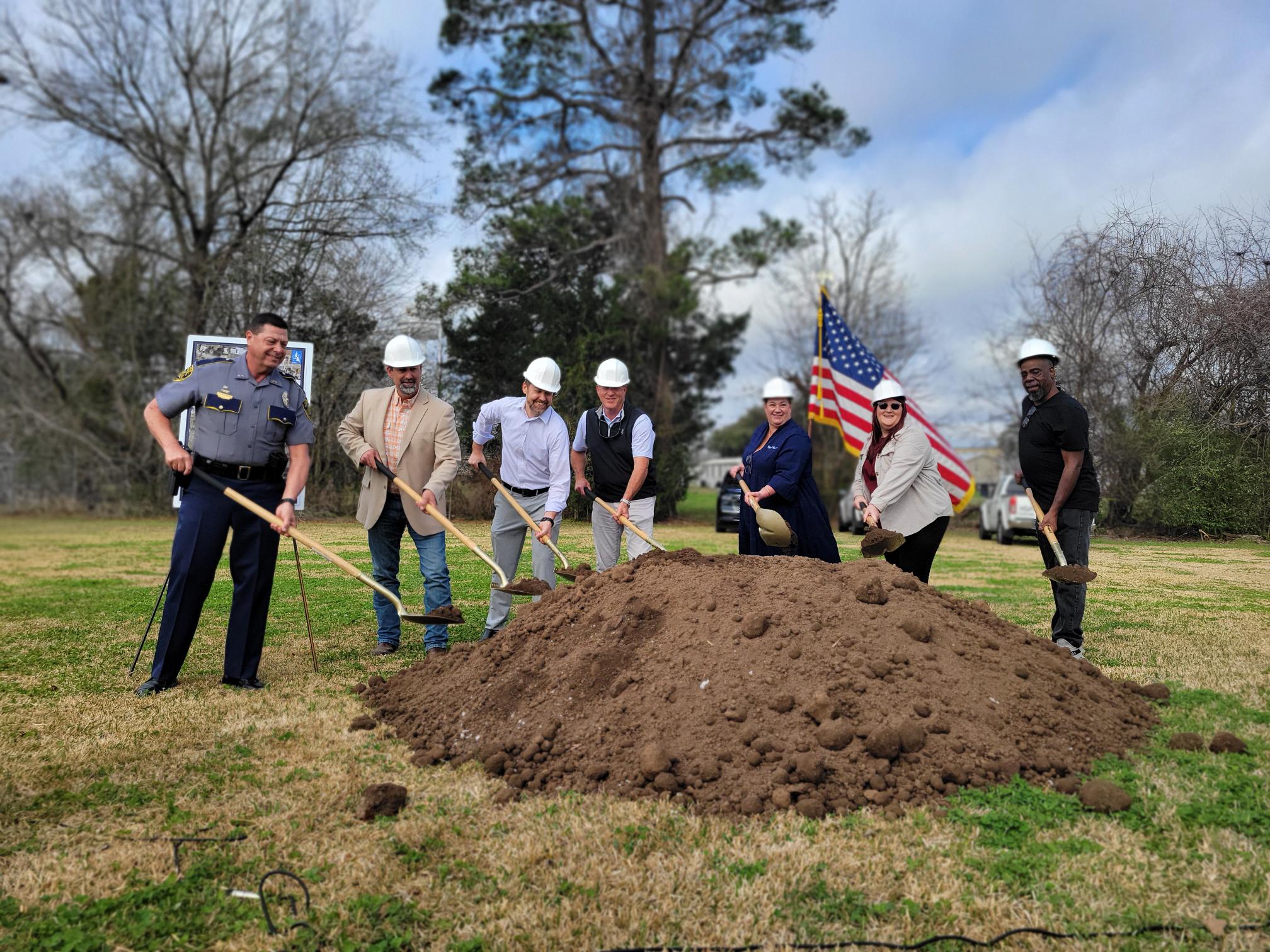 Tee Ma Road Sidewalk Groundbreaking Ceremony Tee Ma Road Sidewalk Groundbreaking Ceremony